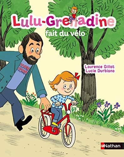 Lulu-grenadine fait du vélo